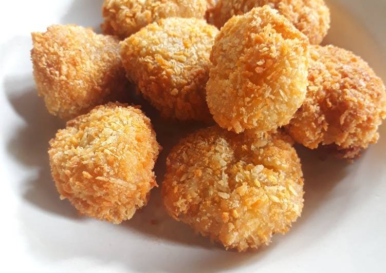 Bumbu #ResepPertamaku Bola Pisang Crispy | Cara Membuat #ResepPertamaku Bola Pisang Crispy Yang Lezat