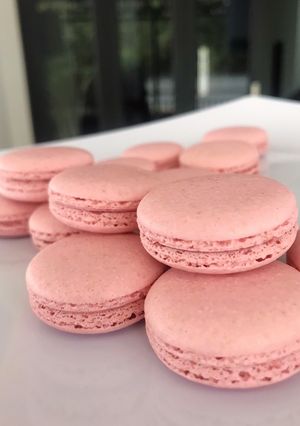 Foto resep Pinky French ALMOND MACARON