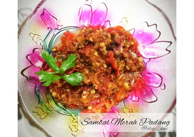 Resep Sambal Merah Padang Gurih Nagih Oleh Pawon Henggoyan Cookpad