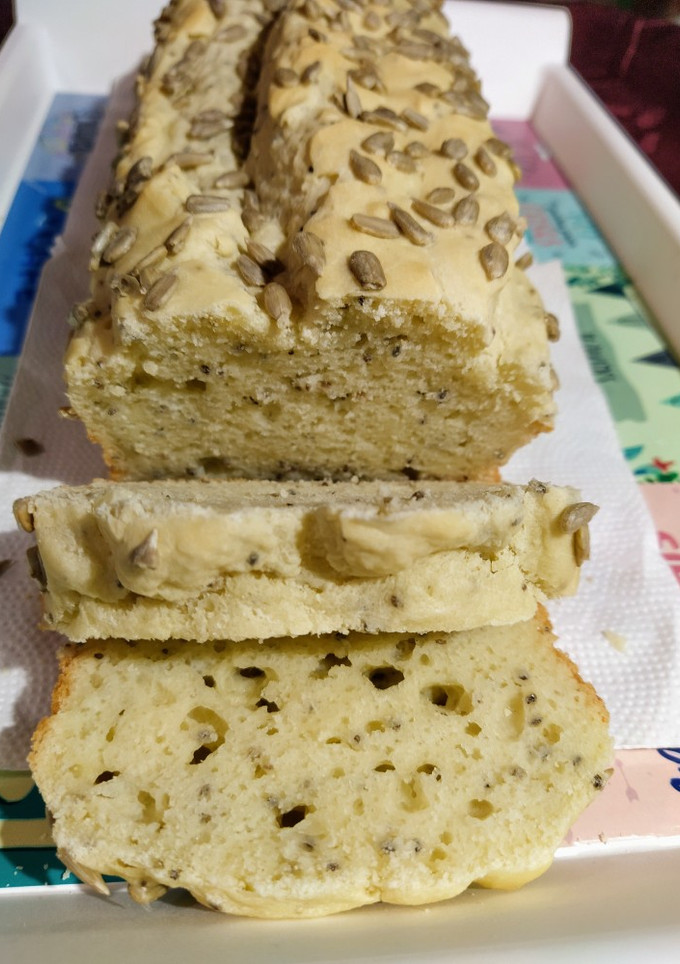 Una foto de Pan sin gluten súper esponjoso