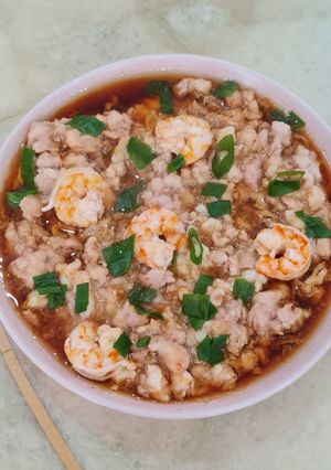 Foto resep Tim Tofu Ayam Udang