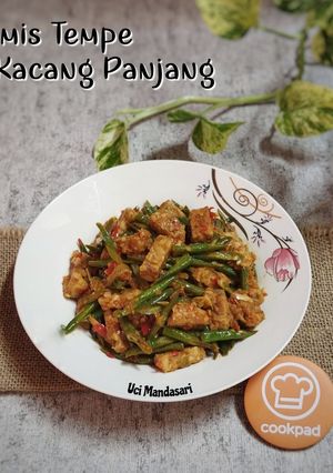 Foto resep Tumis Tempe Kacang Panjang