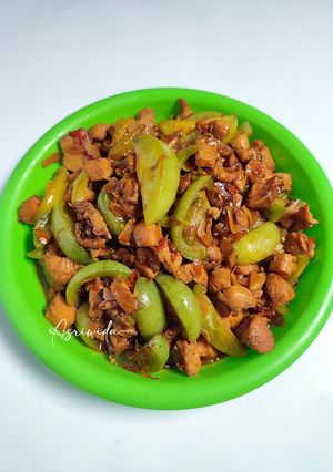 Foto resep Oseng Ayam Tomat Ijo