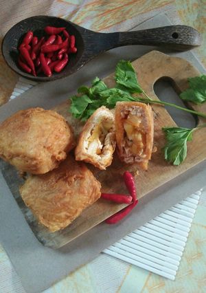 Foto resep Tahu Isi Sayur peudeuss gila 😂😂