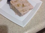 Una foto de postre carlota