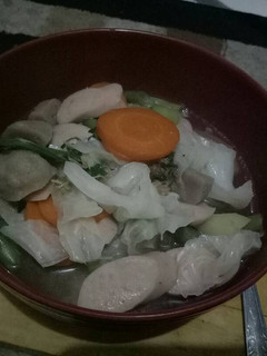 Foto resep Sayur sop sosis dan bakso sapi ala D'Kost