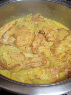 Una foto de Mi pollo al curry