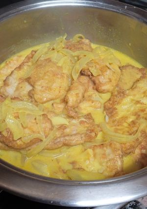 Una foto de Mi pollo al curry
