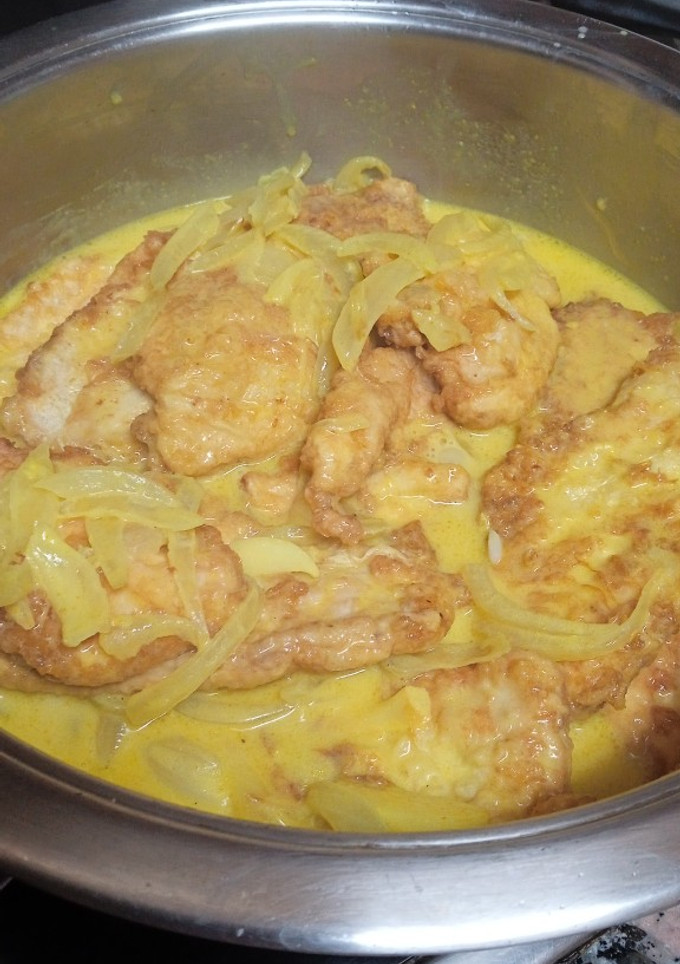 Una foto de Mi pollo al curry