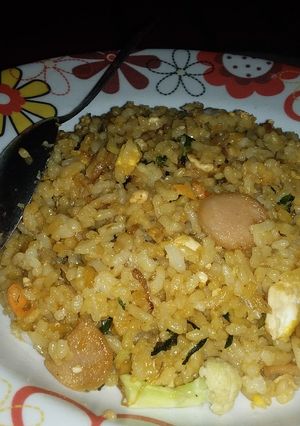 Foto resep Nasi goreng sayur