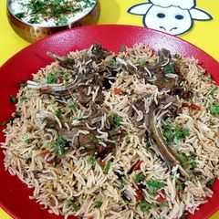 A picture of Mutton pulao.