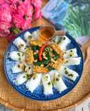 Bánh Hỏi Tempeh Cuốn Lá Lốt Chay