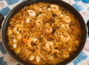 Foto principal de Fideuá Rossejat de marisco con un toque de horno