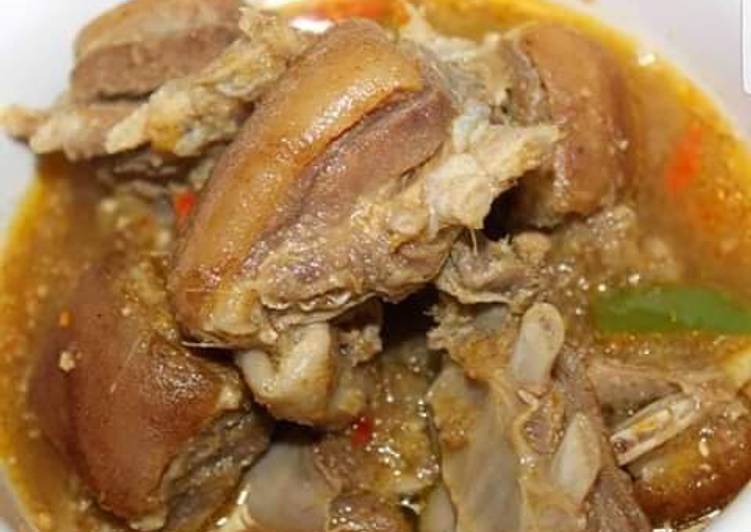 Recipe of Quick Goat meat pepper soup