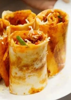 पावभाजी डोसा (जीनी डोसा) रेसिपी चे मुख्य फोटो 