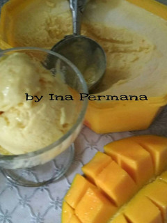 Foto resep Es krim mangga