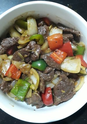 Foto resep Sapi lada hitam