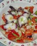 Pipirrana de pulpo