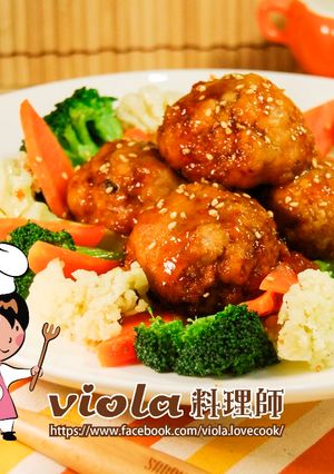 醬燒肉丸 的食譜成品照片