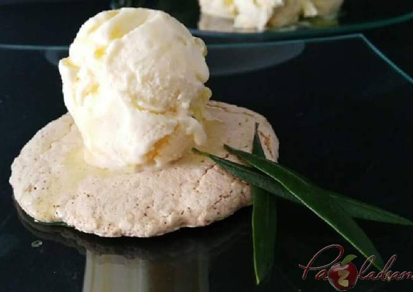 Helado de aceite de oliva virgen extra