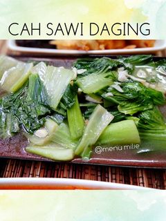 Foto resep Cah sawi daging