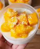 【COOKING BUBU】夏日消暑一流 芒果椰奶凍|mango coconut milk pudding | マンゴーココナッツプリン