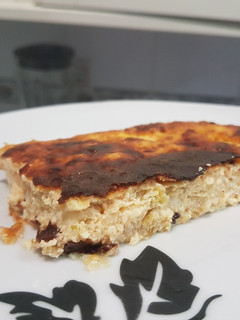 Una foto de Pastel de puerro y pescado