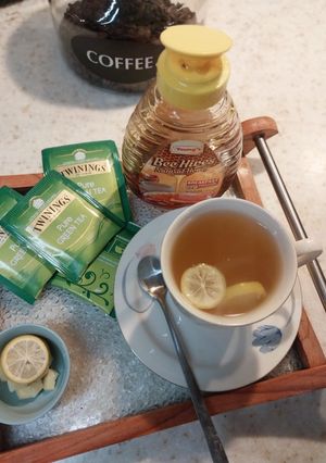 A picture of Honey Green Tea.
