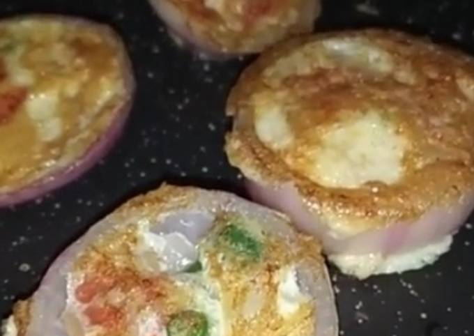 Onion Cups Breakfast Recipe