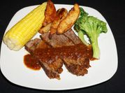 Una foto de bote de salsa barbacoa