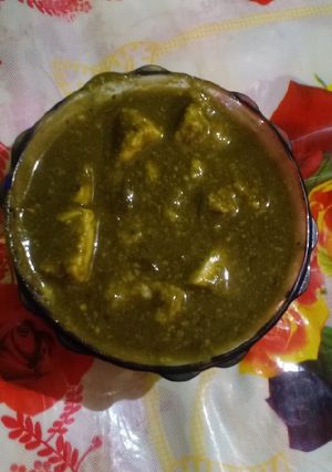 पालक पनीर (Palak paneer recipe in Hindi) रेसिपी मुख्य फोटो