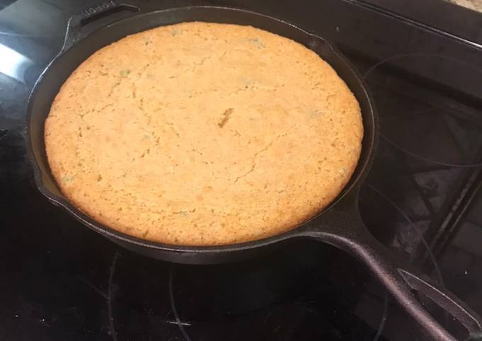 Recipe of Homemade Southern skillet Cornbread