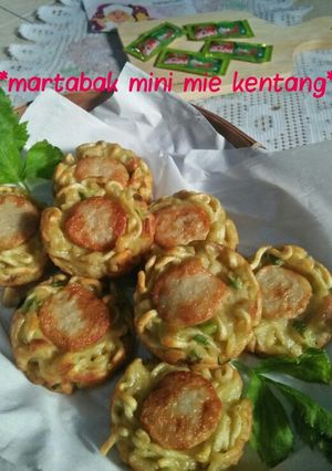 Foto resep *martabak mini mie kentang*