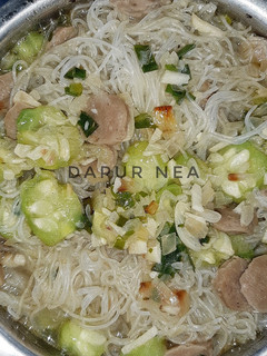 Foto resep Sup Oyong Bihun Bakso