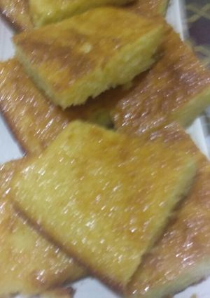صورة لوصفة بسبوسة