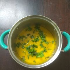 A picture of Mango kadhi/Aam ki kadhi.