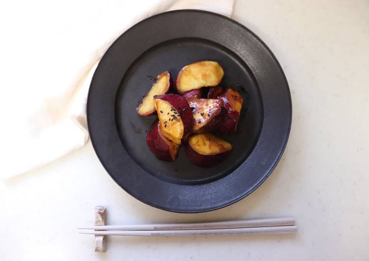 Recipe of Quick Candied sweet potato（Daigaku Imo)