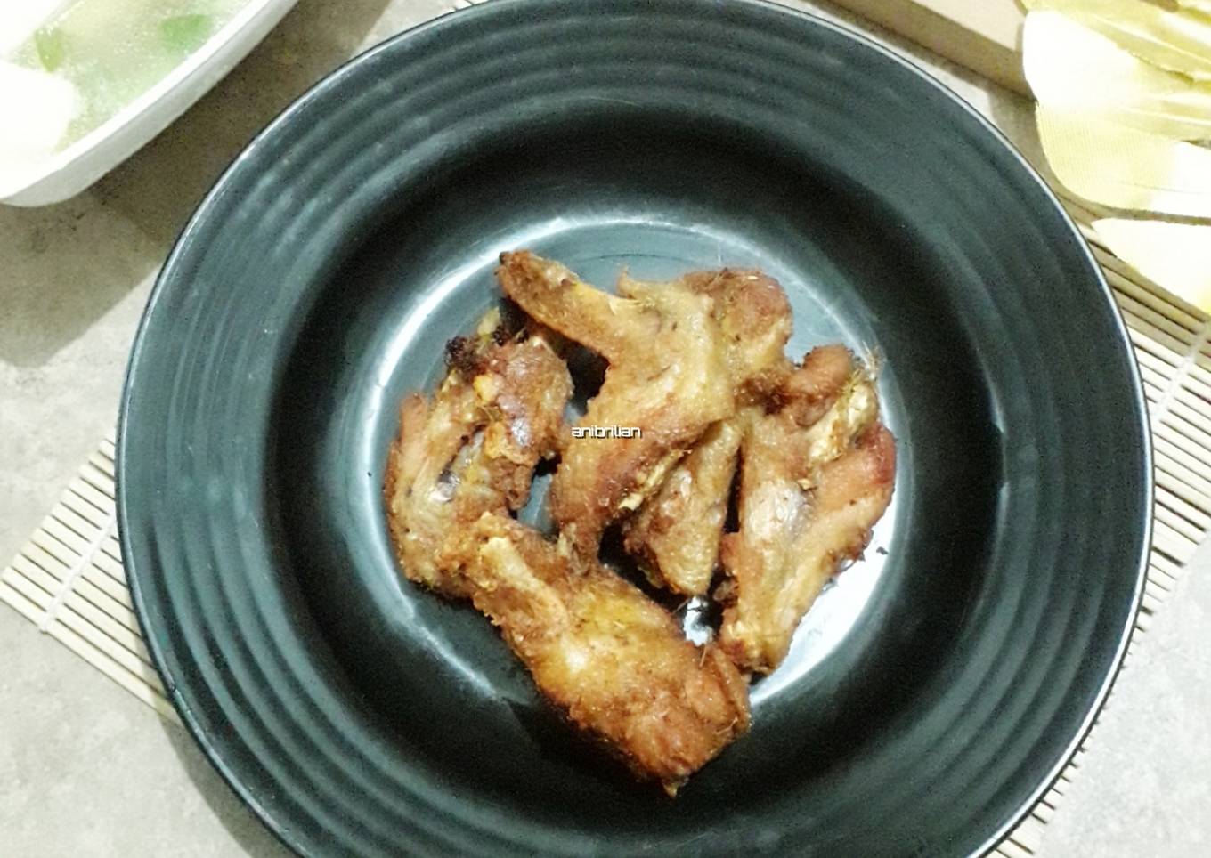 Ayam goreng enak simpel