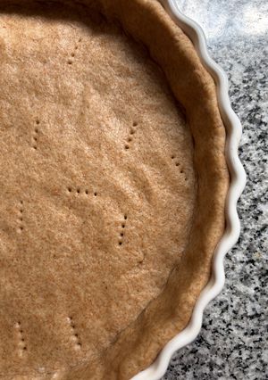 Una foto de Masa de tarta integral 👩‍🍳🍴