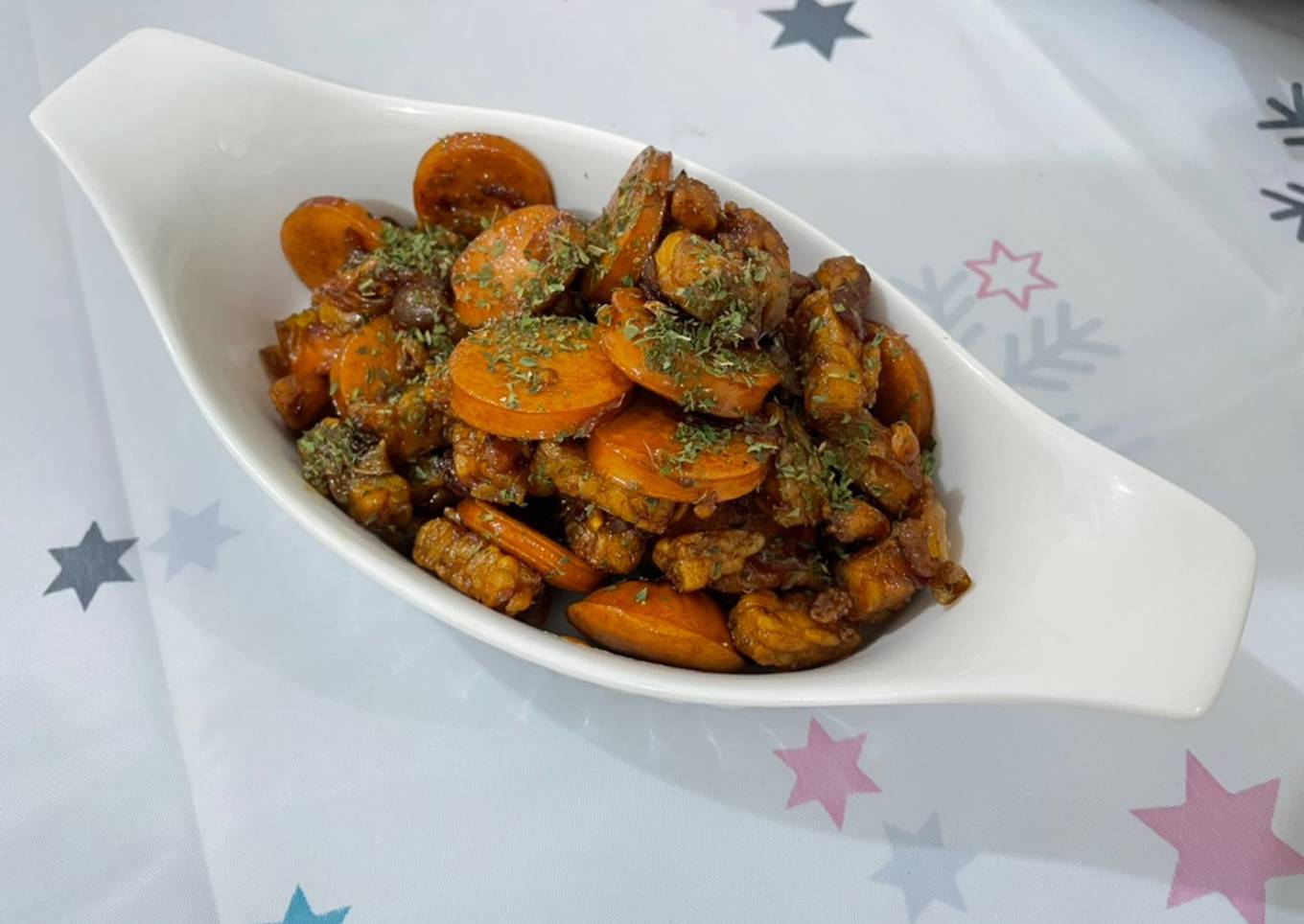 Tempe Sosis Masak Kecap