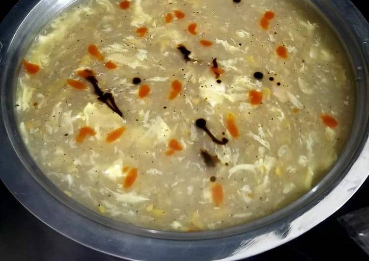 Recipe of Speedy Chicken corn soup