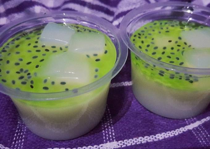 Puding melon natadecoco