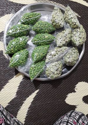 صورة لوصفة طريقة تفريز الفول الحب والبزاليا (بازيلا)