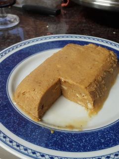 Una foto de Turrón de almendra y cacahuete sin gluten vegano 🥜