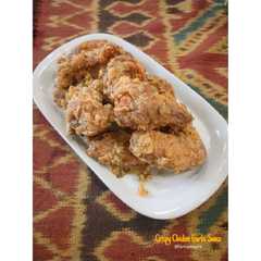รูปของ Crispy Chicken Wings - Garlic Sauce