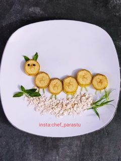 عکسی از دستور بشقاب میوه کودک🍌