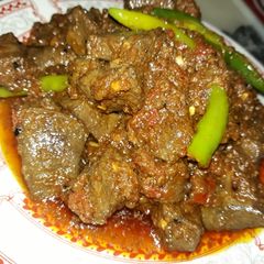 A picture of Masala kaliji.