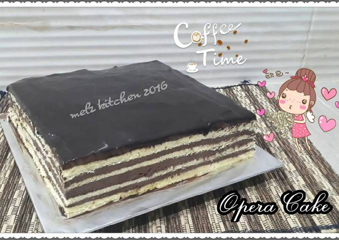 Resep Opera Cake oleh Melz Kitchen - Cookpad