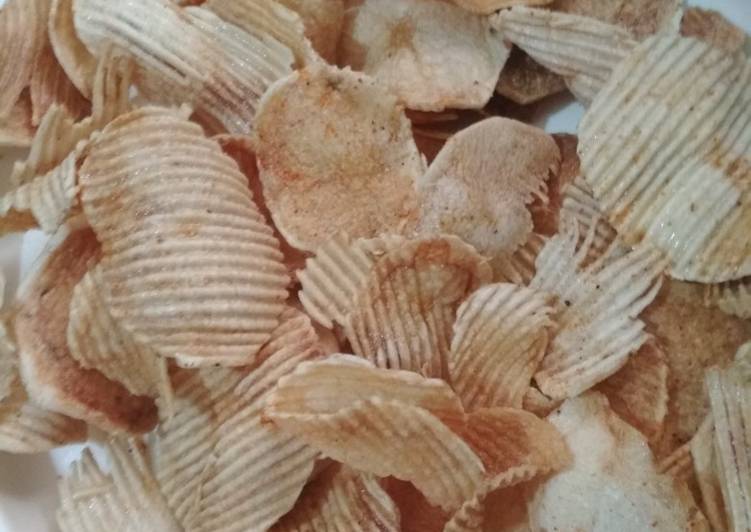 Recipe: Appetizing Homemade potato chips