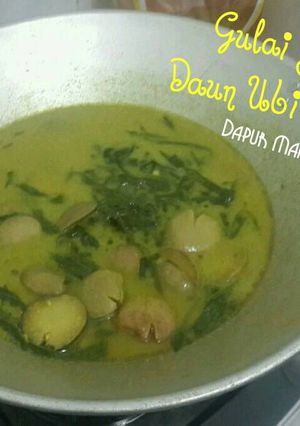 Foto resep Gulai Jengkol Daun Ubi Singkong